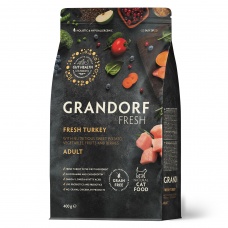 GRANDORF FRESH CAT Turkey сухой корм для кошек, индейка, батат