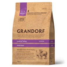 GRANDORF сухой корм для собак крупных пород, индейка и ягненок