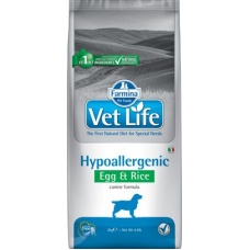 Farmina Vet Life Сухой корм для собак Hypoallergenic, яйцо с рисом