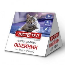 ЧИСТОТЕЛ Ошейник "Домик" для кошки