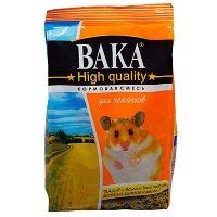 ВАКА High Quality для хомяков 500гр мягк.уп. 54915