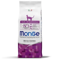 Monge Cat корм для взрослых кошек 1,5 кг+Лазерная указка