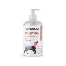 Шампунь против перхоти глубокой очистки PETBIOLOGY для собак и щенков с 3-х месяцев, Шри-Ланка, 300 мл